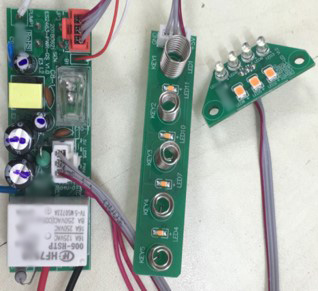 Electronic temperature control iron